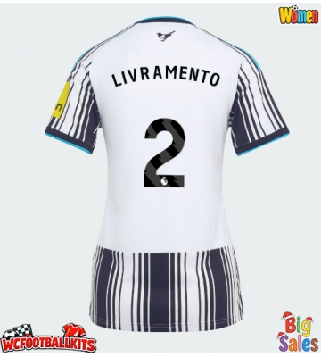 Newcastle United Tino Livramento #2 Replica Home Stadium Shirt for Women 2026-27 Short Sleeve